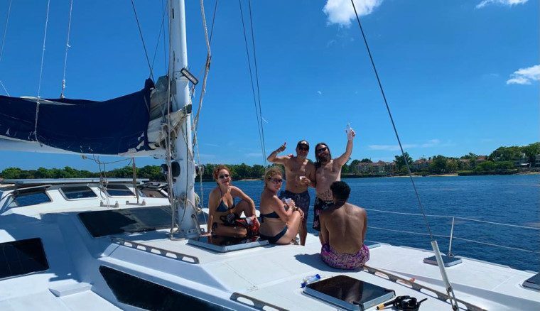 Private Sosua Catamaran Cruise with Snorkeling, Lunch & Open Bar