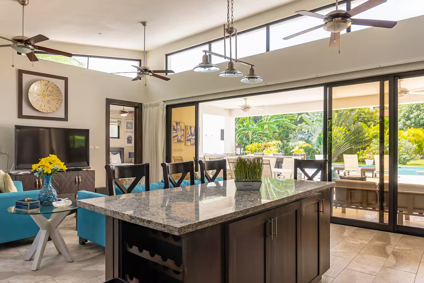 Interior of Casa Linda 5BR villa